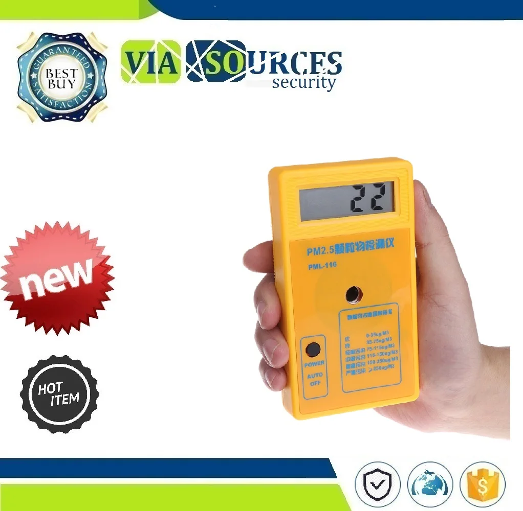 

PM2.5 Particle Detector Haze Dust Air Quality Monitoring Analyzer Meter Sensor Low power consumption Gold plating SMTH process