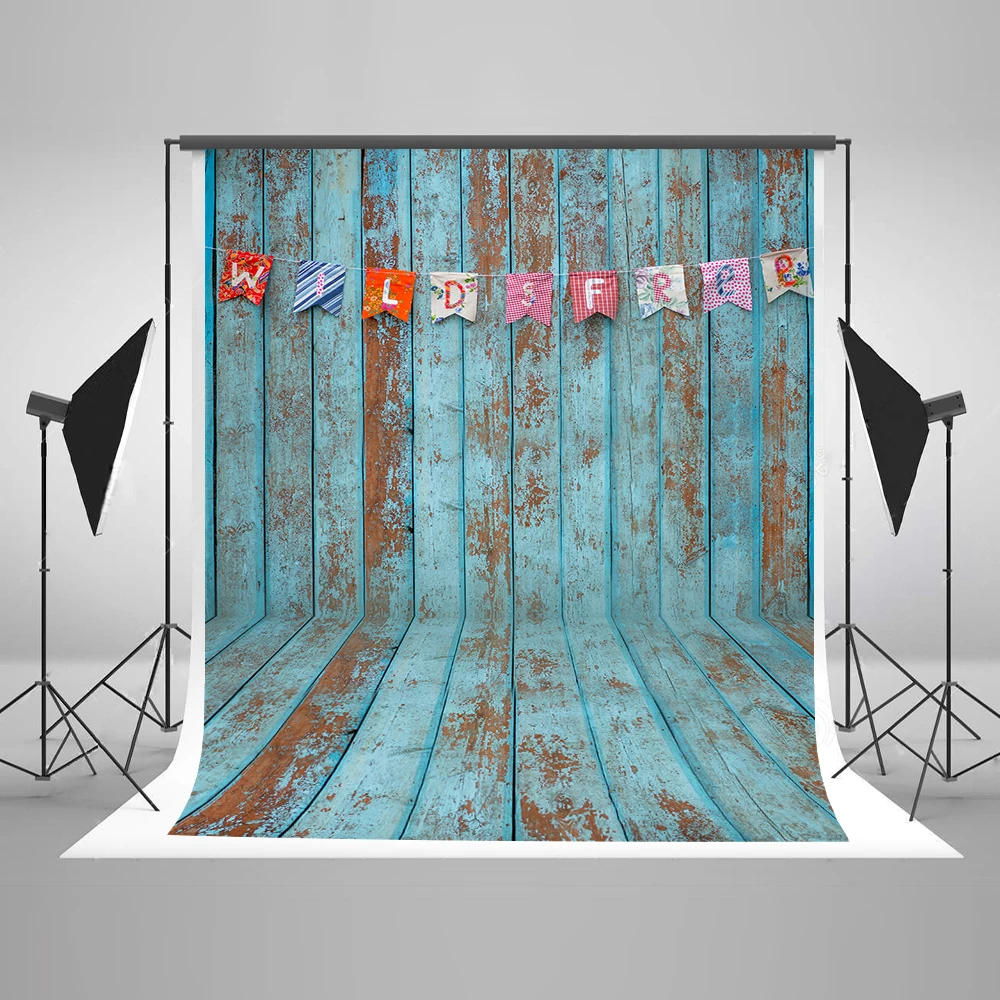 Kate 5x7 Backdrop for Photography Cotton Nostalgia Wood Floor
