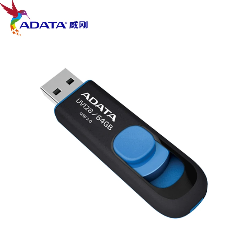 Абсолютно Новая высокоскоростная карта памяти ADATA UV128, флеш-накопитель USB 3,0, реальная емкость, 16 ГБ, 32 ГБ, 64 ГБ, USB3.0, флеш-накопитель, мини u-диск