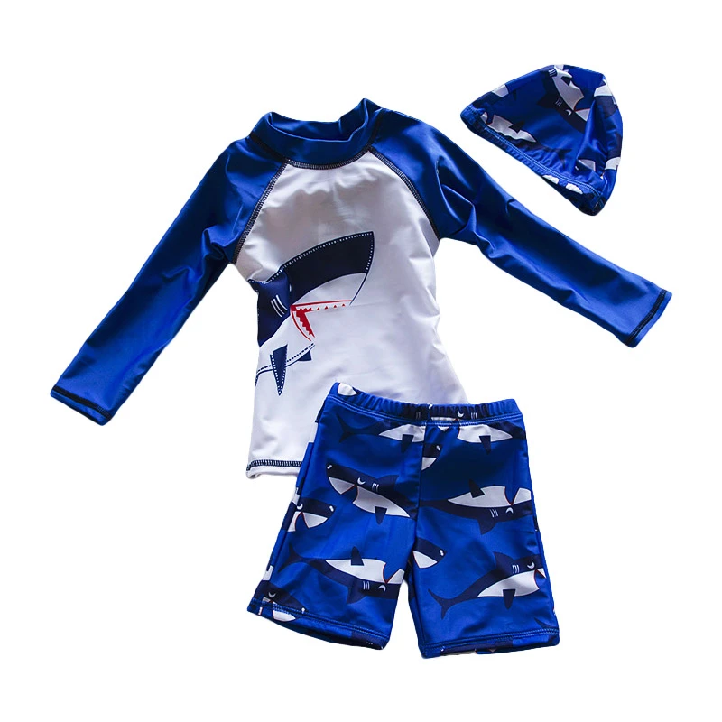 Bebe Garcon Ete Maillot De Bain Deux Pieces Avec Chapeau Ensemble Plage Fleur Maillots De Bain Enfant Enfants Mignon Maillots De Bain S09 Aliexpress