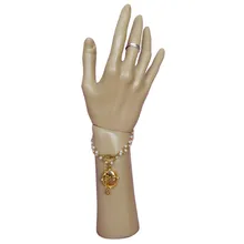 Вращающийся манекен рука дисплей основание женские перчатки ювелирные изделия модель стенд для часов, аксессуары, перчатки s дисплей#0313