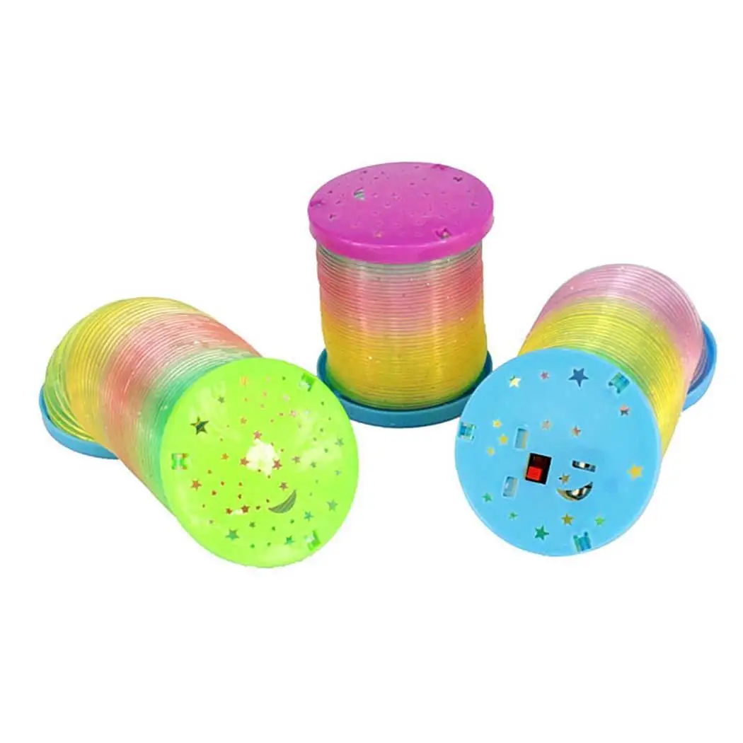 

New Kids Children Boys and Girls Set Glitter Shine Sky Projection Rainbow Circle Game Over 6 Years Old Toys