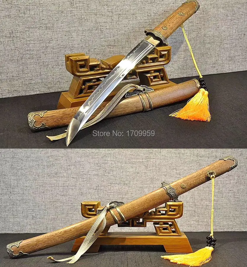 Battle Ready T10 стальная ГЛИНА ЗАКАЛЕННОЕ лезвие бритва острый японский Танто короткий