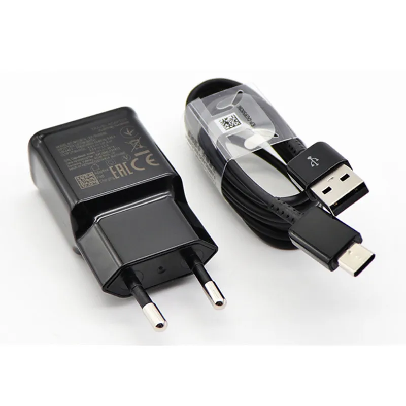 

EU US white black Fast Charger Adaptive Quick Charge 9V 1.67A & 5V 2A with Type-C Cable for Samsung Galaxy note8,S8,S9plus 50pcs