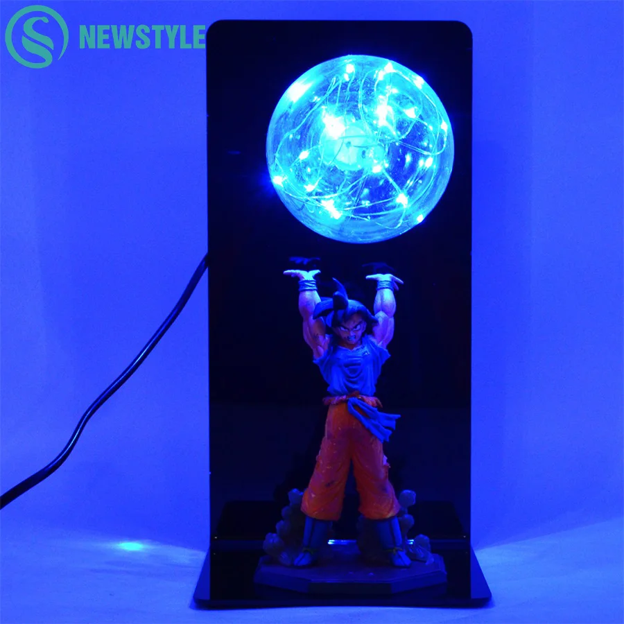 

Dragon ball Goku Strength bombs Led Night Light With US EU Plug Monkey Cartoon Led Night Table Lamp For Christmas Gift