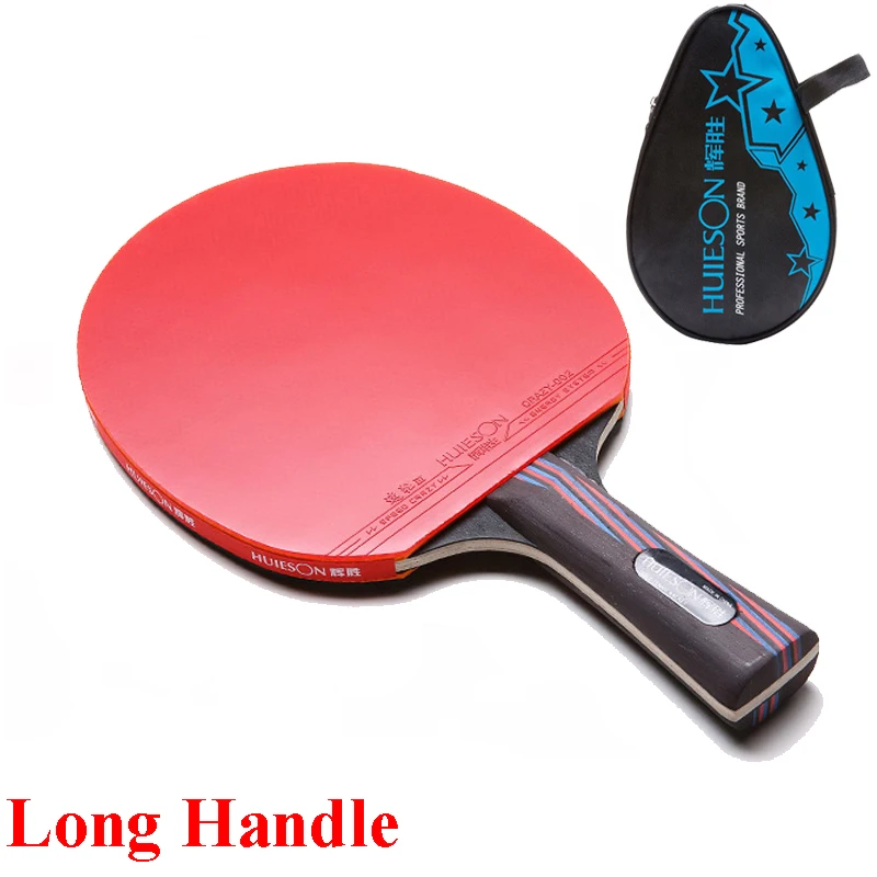 hizli saldiri ile karbon fiber masa tenisi raket blade cift yuz sivilce raket kaucuk pingpong masa tenisi yarasa canta ile table tennis racket blade racket bladetable tennis racket aliexpress