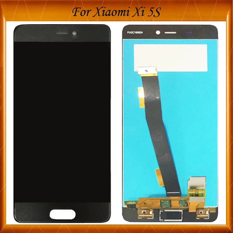 100% хорошо работает 5 15 дюйма для Xiaomi Mi ЖК-дисплей + сенсорный экран Mi5s дигитайзер в