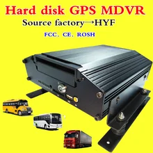 hard disk car video recorder mobile computer GPS video remote 4 channel wireless network coaxial