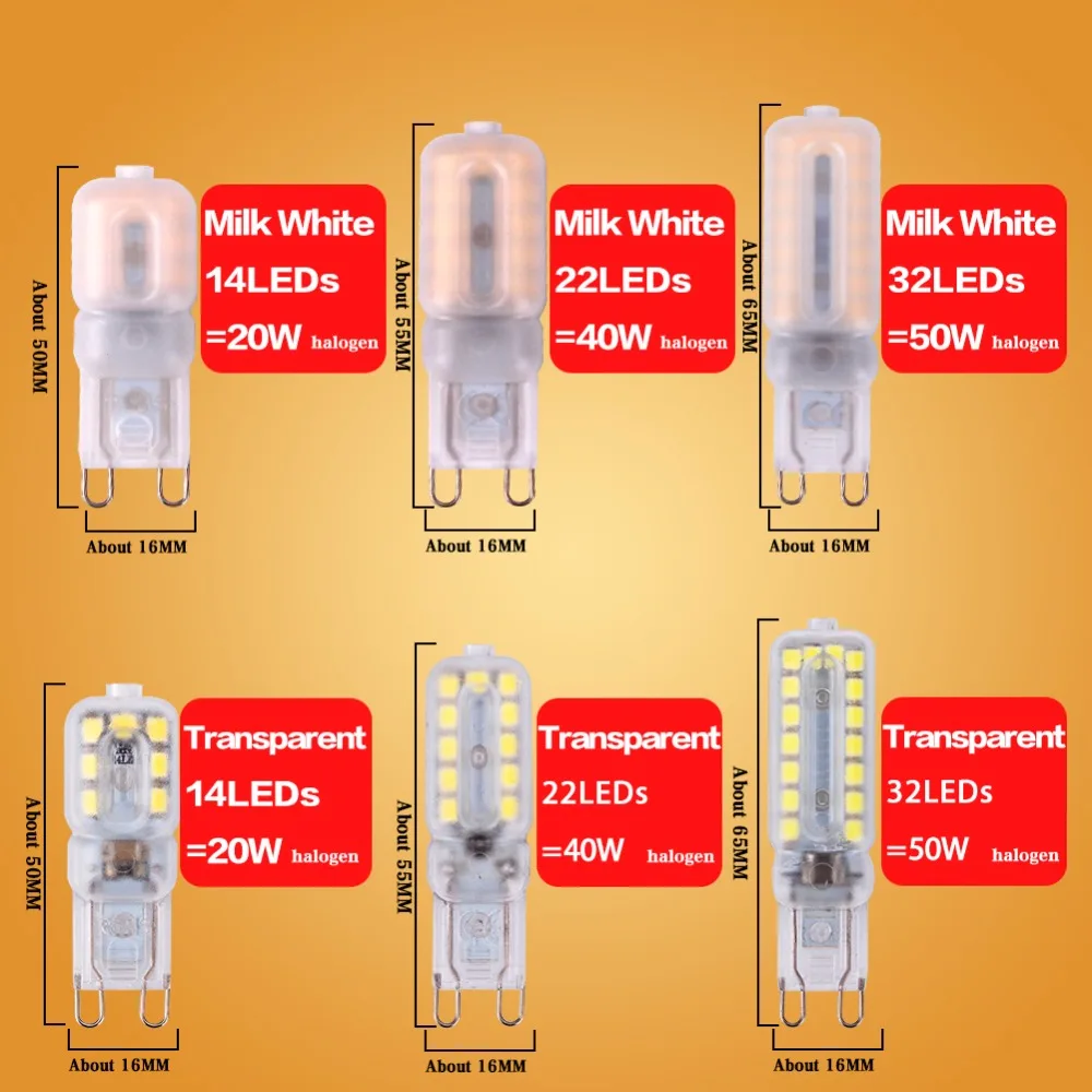 G9 G4 светодиодный кукурузная лампа люстра светильник Точечный светильник 110V 220V COB 14 светодиодный s 22 светодиодный s 30 светодиодный s SMD 2835 заменить 20 Вт, 30 Вт, 40 Вт, 50 Вт галогенная лампа светильник