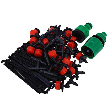 

Garden Automatic Micro Drip Irrigation System Plant Watering Garden 25m Hose Kits With Adjustable Dripper Smart Controller Suits