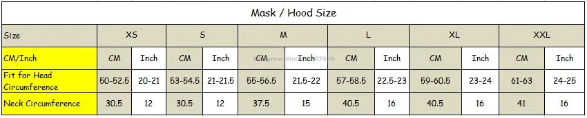 Черный и лицо прозрачный черный латексный резиновый капюшон маска с отверстиями для глаз и рот открытый сзади молния RLM005