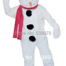 Лучшая цена белый костюм снеговика взрослый размер счастливый Winnter Рождество праздник Mascotte наряд костюм кунг-фу панды SW628