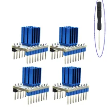 4 PCS 3D Принтер часть МКС TMC2100 V1.3 Драйвер шагового двигателя StepStick Совместимость с 32 бит материнская плата контроллера Бесплатная доставка
