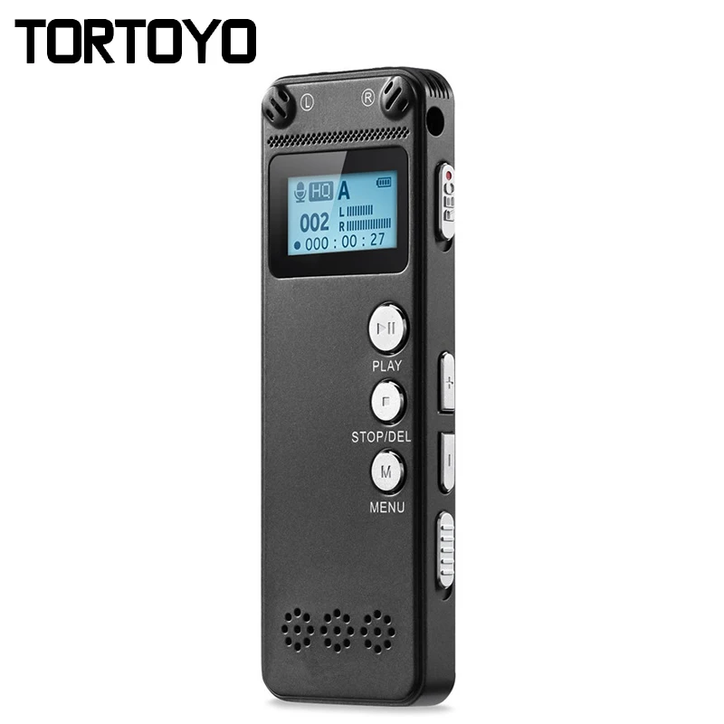 

8GB Professional Authentic Miniature Portable Mini HD Digital Voice Audio Recorder MP3 Player Playback Voice Sound Recording Pen