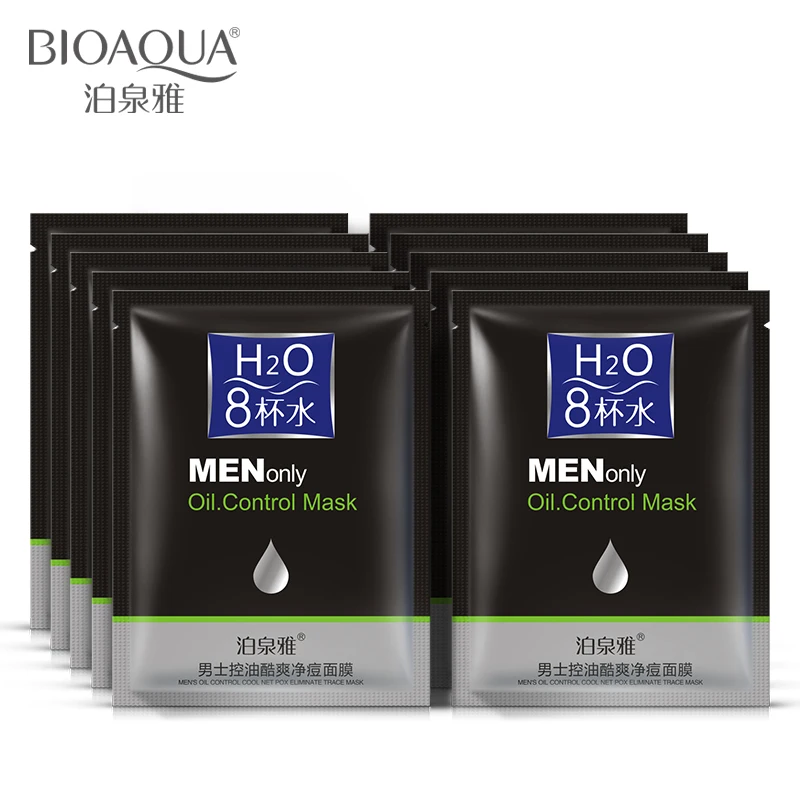 Бренд BIOAQUA натуральная минеральная эссенция маска для лица контроль жирности