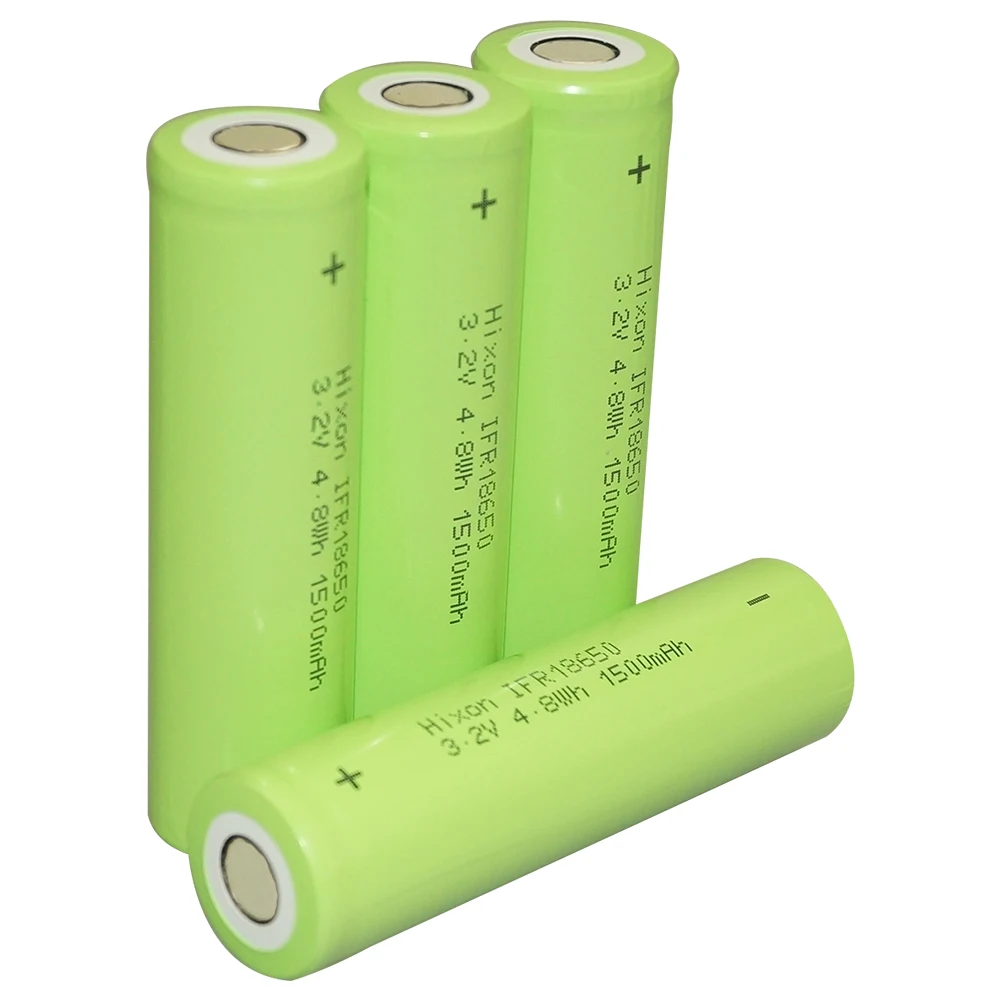 4 шт IFR18650 LiFePO4 3,2 V 1500mAh аккумуляторная батарея с сертификацией UN und UL