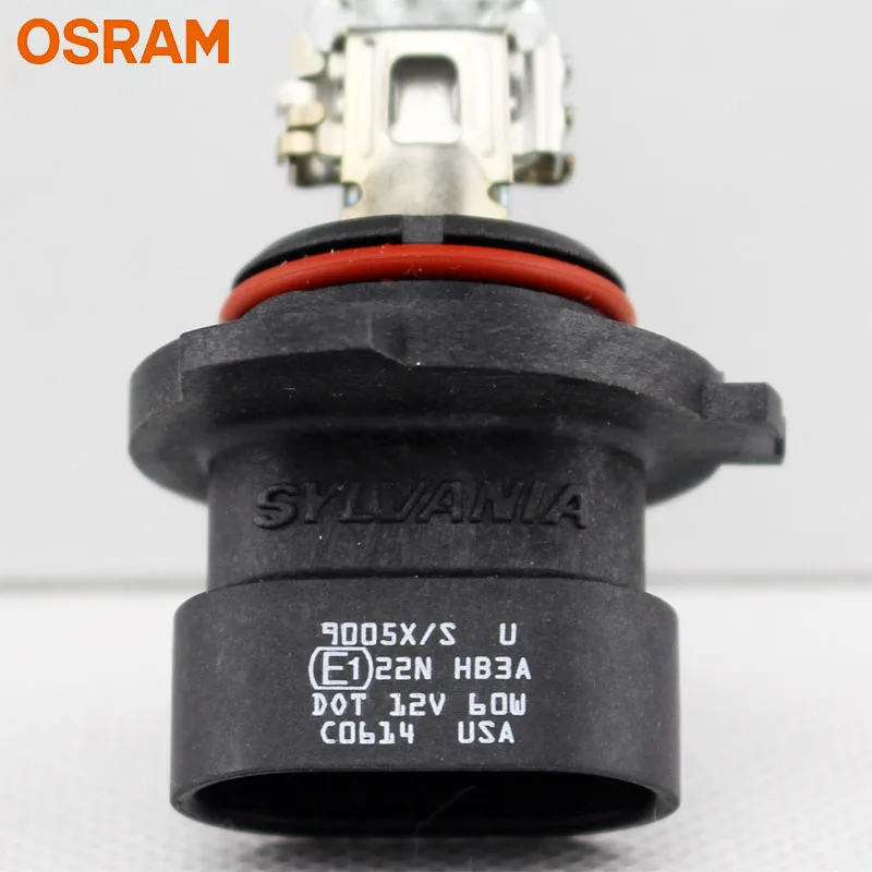 OSRAM Оригинал 9005XS HB3A 12V 60W P20d 3200K Стандартная автомобильная фара Замена лампа OEM