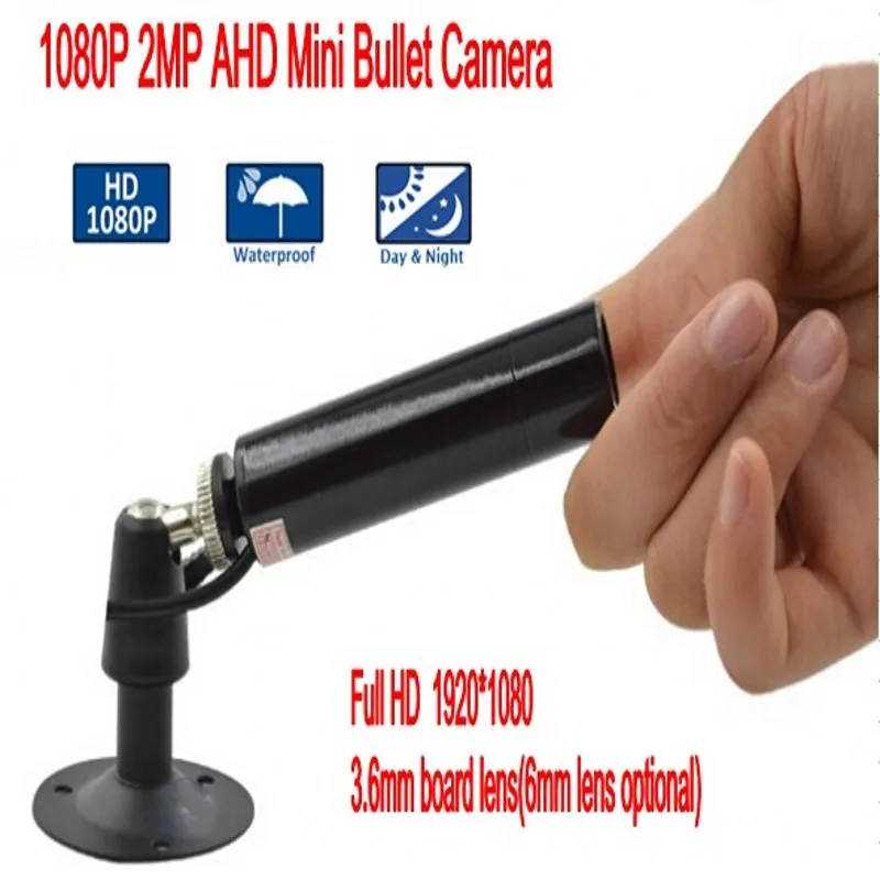 1080P HD 2.0MP Mini Bullet AHD CCTV Waterproof Outdoor Security Camera | Безопасность и защита