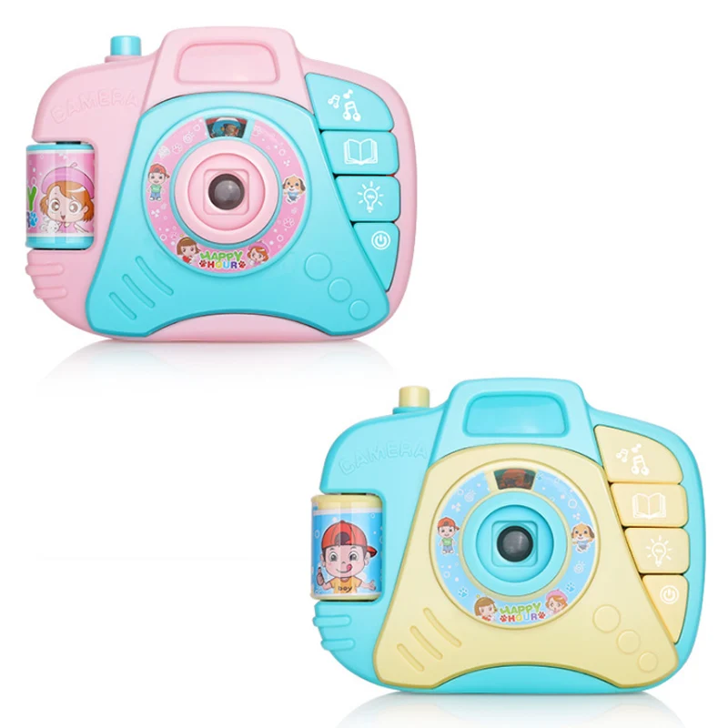

1 Pcs New Toys Luminous Projection Simulation Camera Toy Children's Cartoon Photography Prop Decoration Children Educational Toy