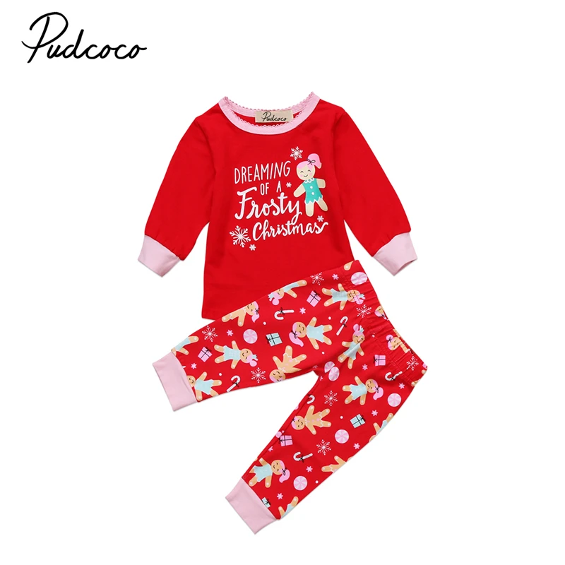 Aliexpress.com : Buy 2017 NEW Newborn Kid Baby Girl Christmas Nightwear ...