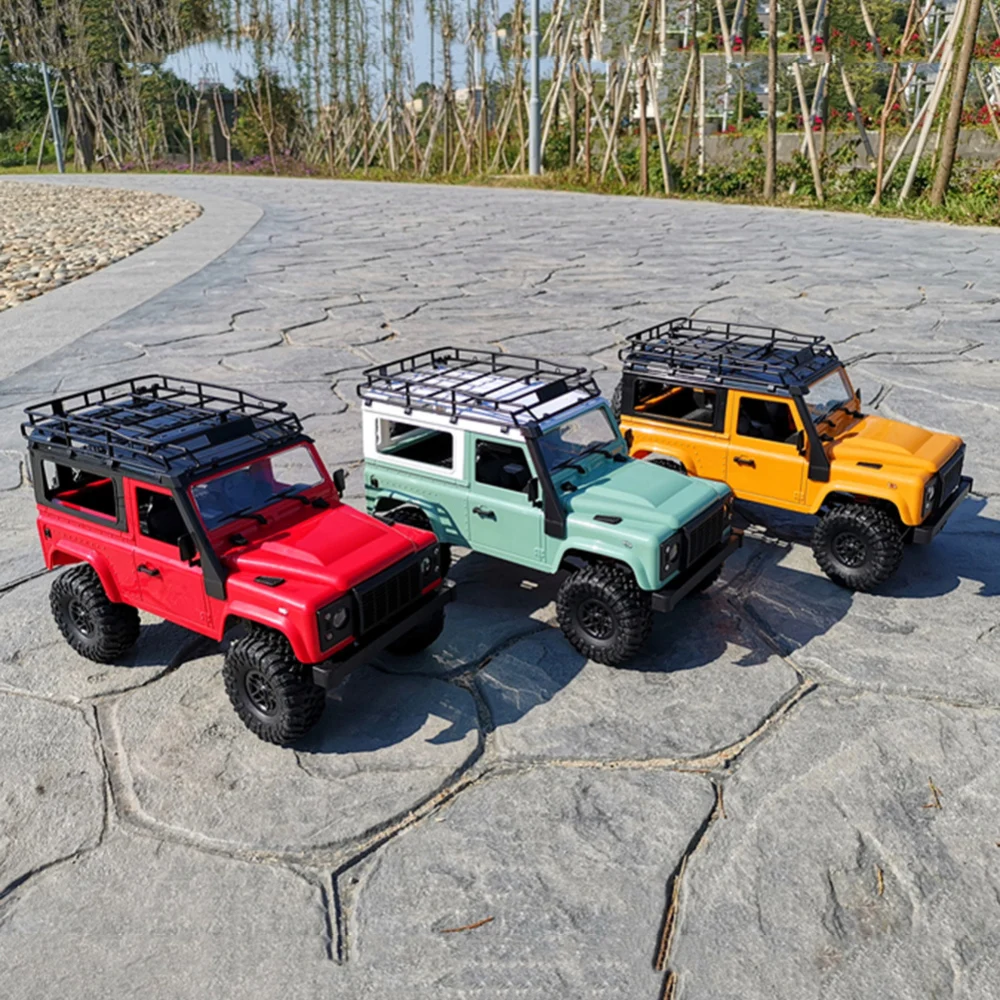 cheap Kids RC Car Toy Boys Wireless 4 Way Remote Control Car Model Toy MN Model D90 112 Scale RC 2.4G Drive Toy Vehicle Front Light
