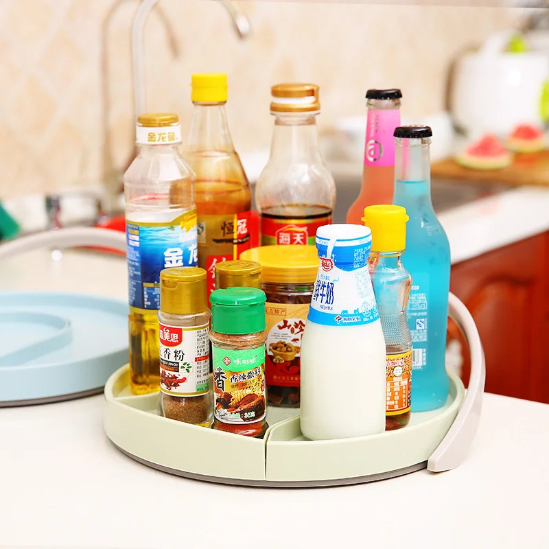 lazy susan spice storage