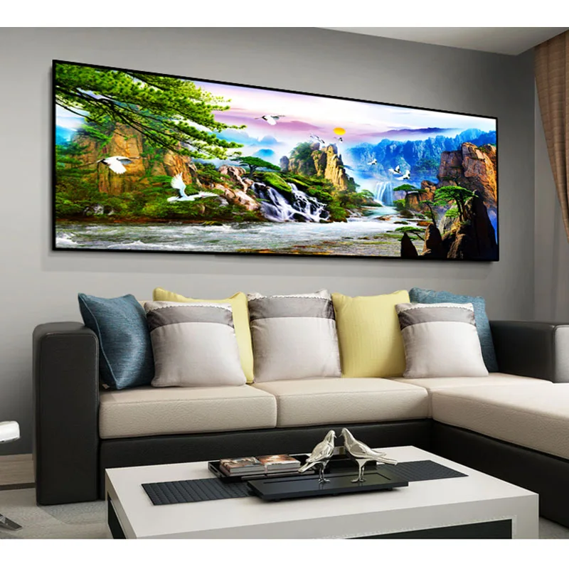 2019-5D-DIY-Full-Diamond-Painting-Water-And-Wealth-Diy-Diamond-Embroidery-Cross-Stitch-Needlework-Mosaic (1)