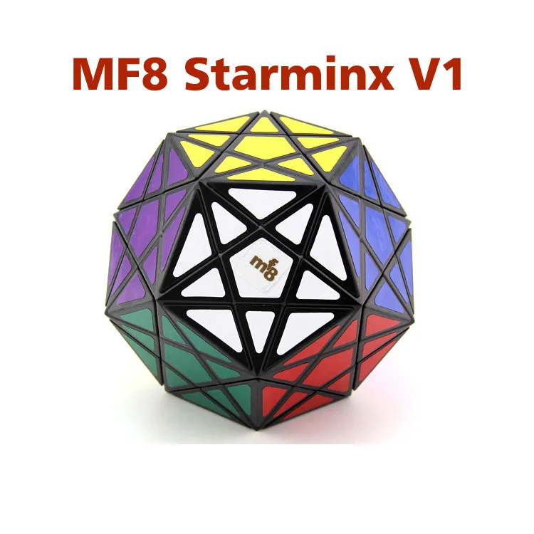 MF8 starminx V1 куб черный Головоломка Куб подарок идея для X'mas день рождения