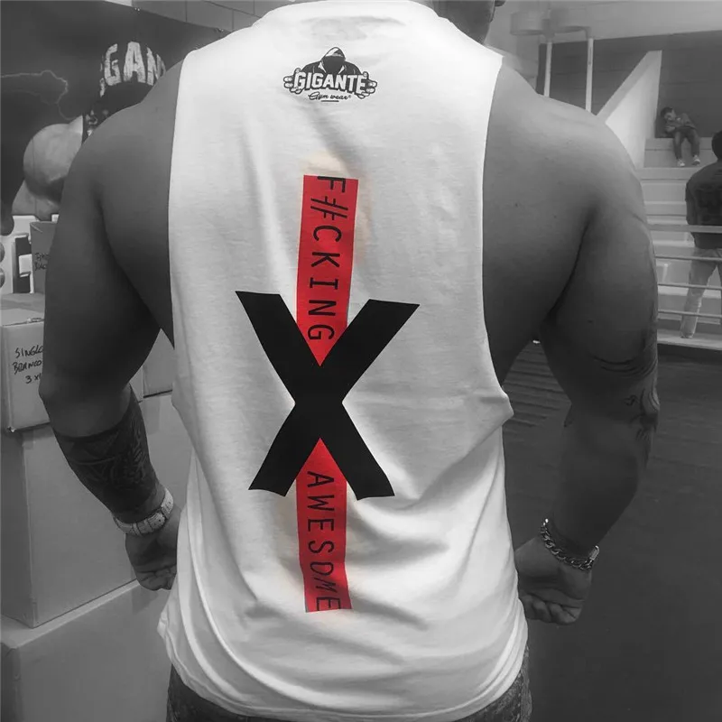 New design Men Brand Gyms Sleeveless bodybuilding Tank Tops Men's Summer gyms Fitness Casual O-neck Men Tank Tops
