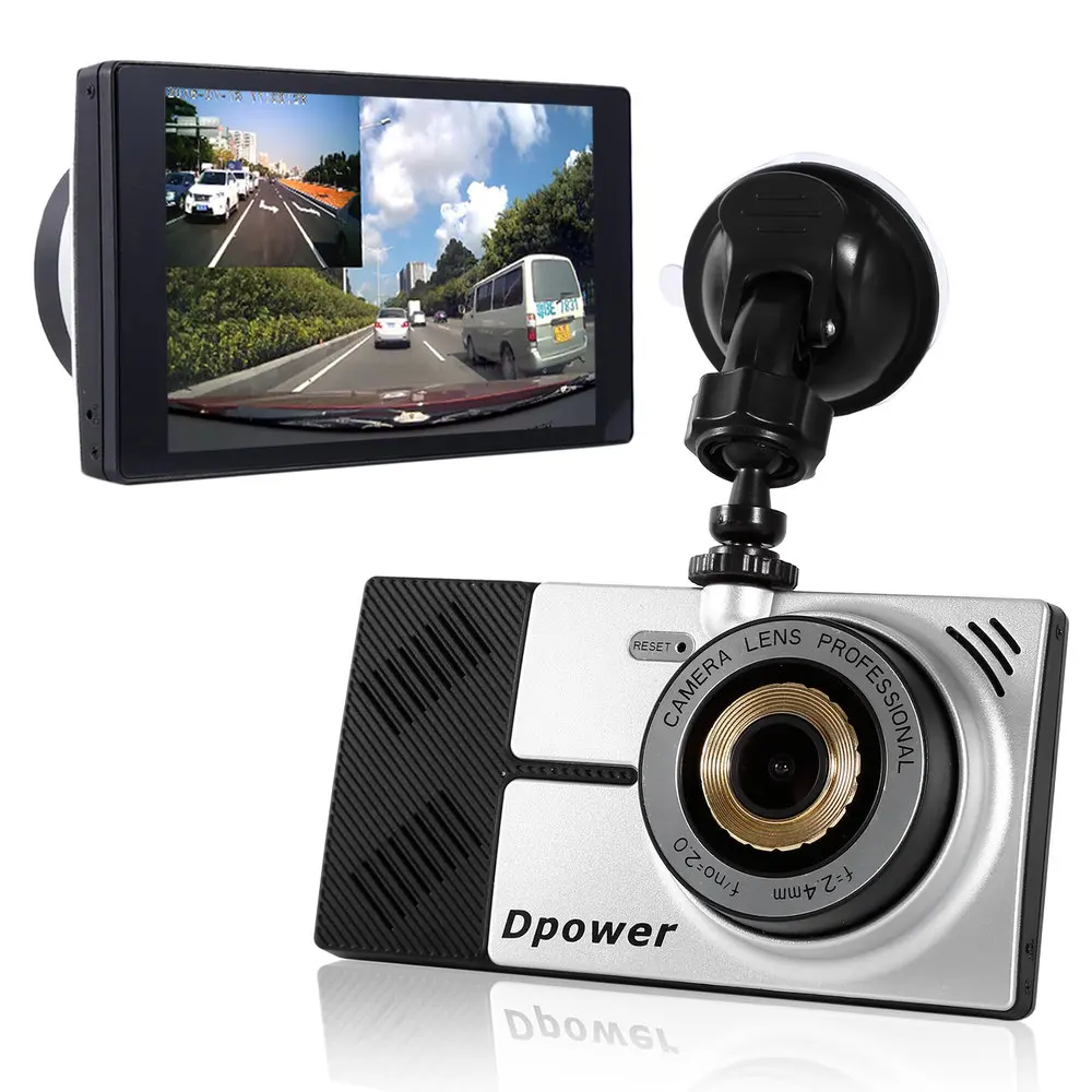 

D05 Highlight Touch Screen Driving Recorder Mirror + GPS Tracking GPS Navigation Loop Recording Night Vision