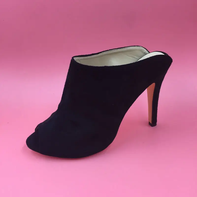 open heel pumps
