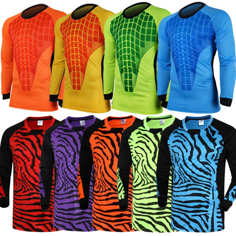Padding soccer goalkeeper jerseys shirts 2019 men's survetement