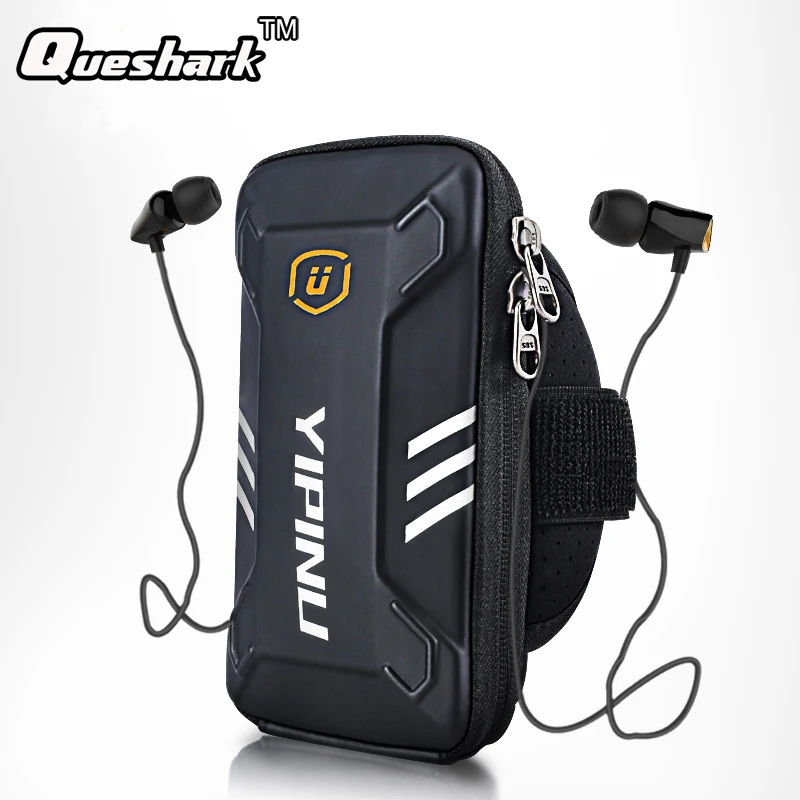 Reflective Running Arm Phone Bag Sport Mobile phone Wirst Bag Case Cover Waterproof Unisex Cycling Hiking Fitness Wristlet Pouch