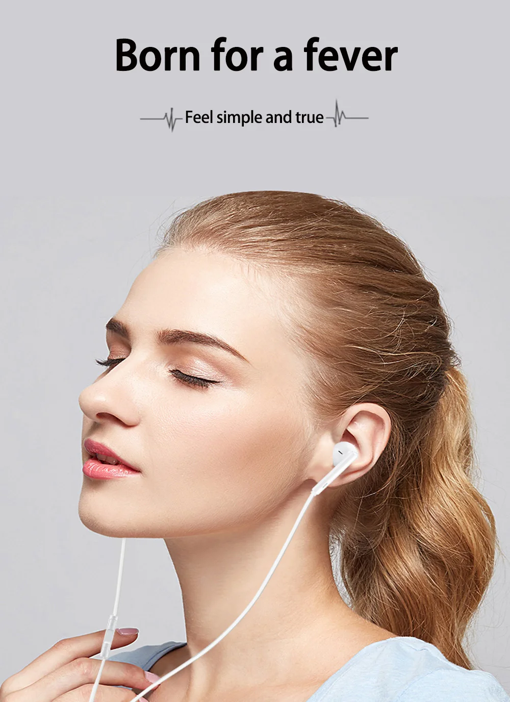 Original Huawei Honor AM33 Type-C Earphones description image 2