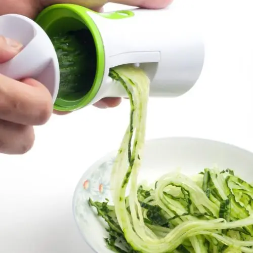 

Cooking Helper Multifunctional Mini Spiral Slicer Vegetable Fruit Shred Device Cutter Slicer Peeler Funnel Cutter Grater