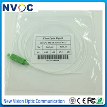 50 шт./лот, SC/APC косичка, SM, simplex, 0,9 мм, 1 м, ПВХ куртка, Одномодовый симплексный ПВХ 0,9 мм 1 метр SC/APC Волоконно-оптический косичка