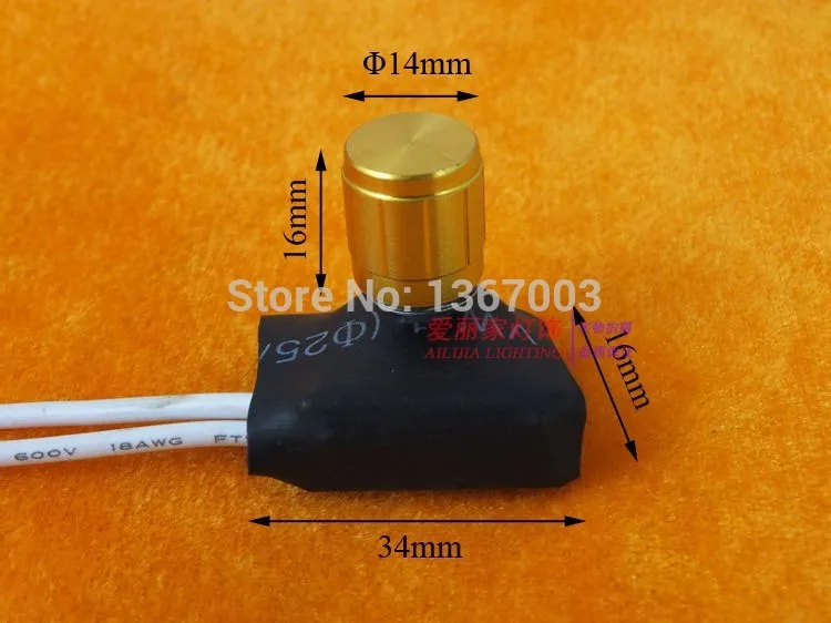 10 шт. 1 А переключатель для настольной лампы с регулировкой яркости А|lamp switch|lighting