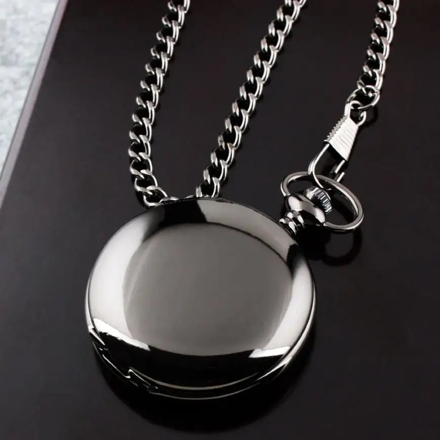 Кошмар перед Рождеством reloj bolsillo белый циферблат арабские цифры Современные часы модные кварцевые карманные часы подарки# D