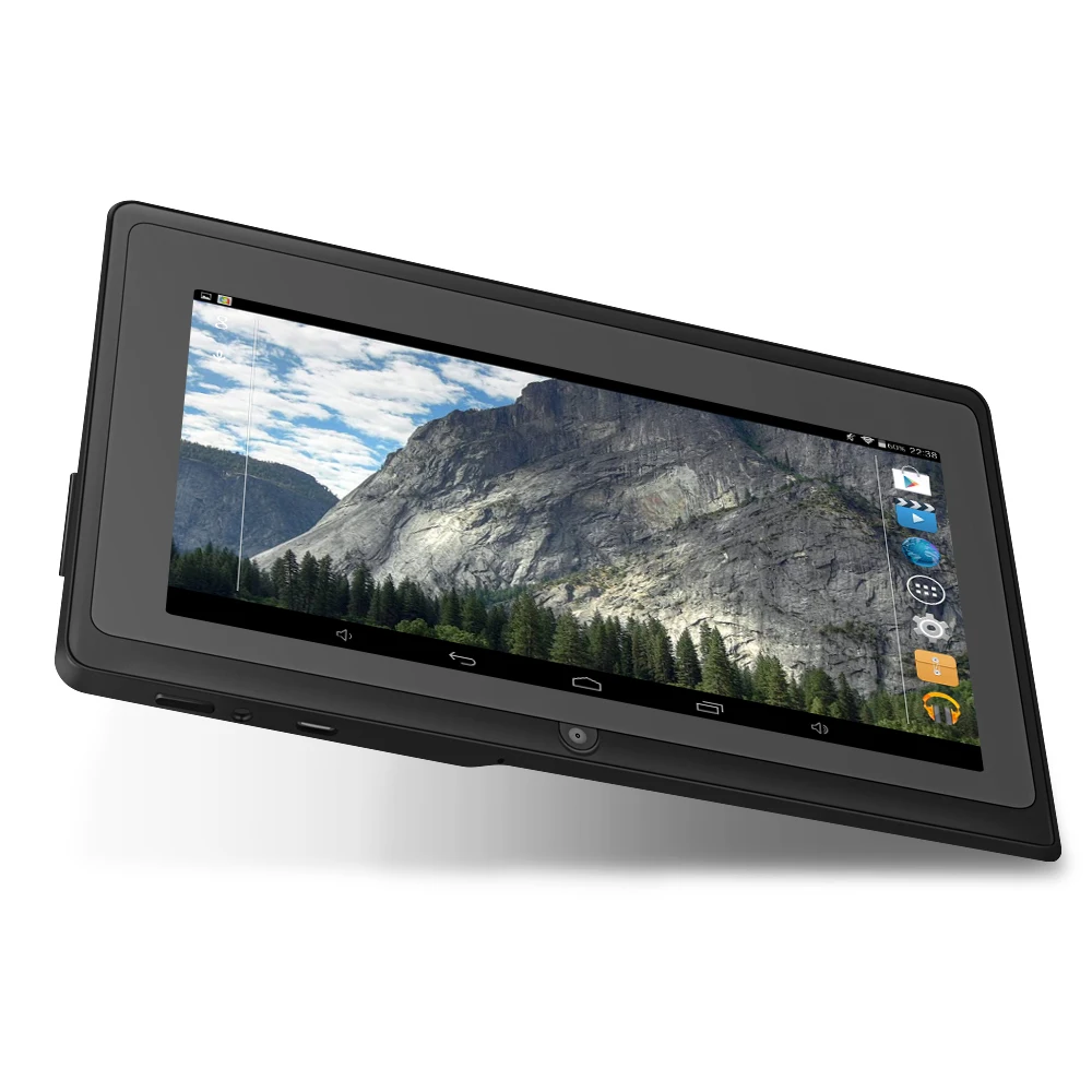 Yuntab 7 "Q88 для паншета Аllwinner A33 4 ядра Android 4,4 8 ГБ двойной Камера WI-FI Google App Play 5 цветов с Bluetooth