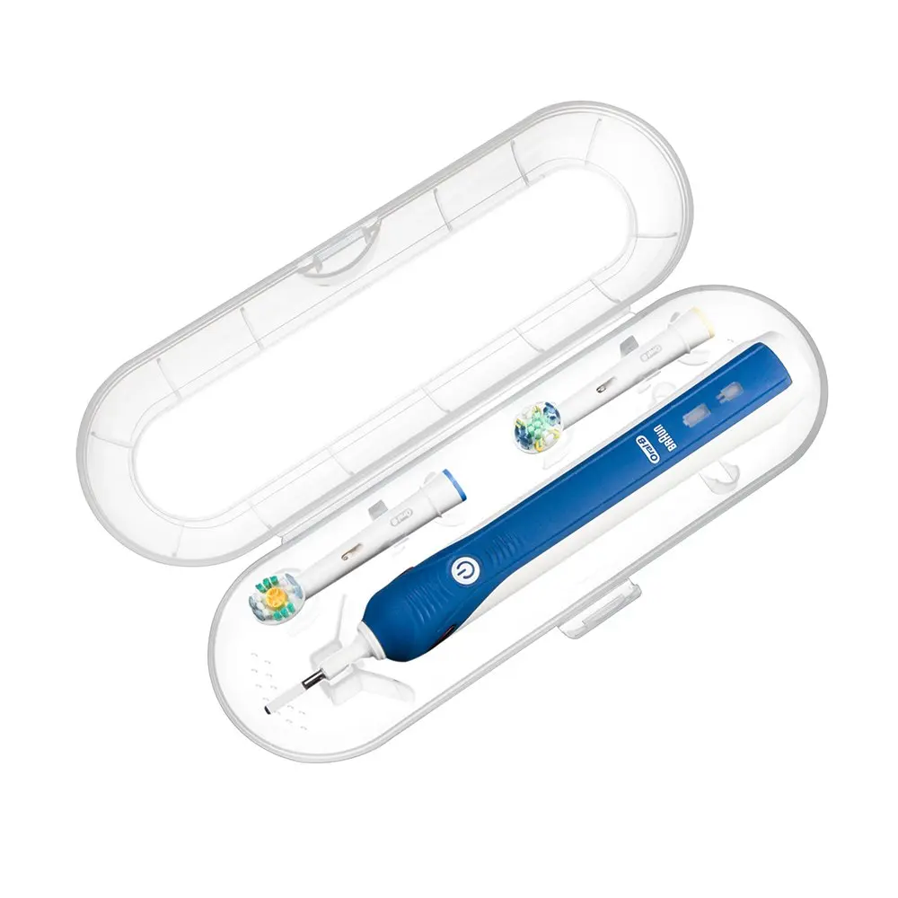 

Portable Travel Electric Toothbrush Box Suitable for Oral B Storage Plastic Box Toothbrush Protection Frame