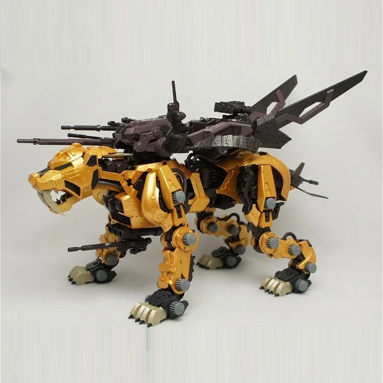 BT модель здания Наборы: ZOIDS EZ 016 сабля Тигровая Gold 1:72 Масштаб полной боевой Пластик