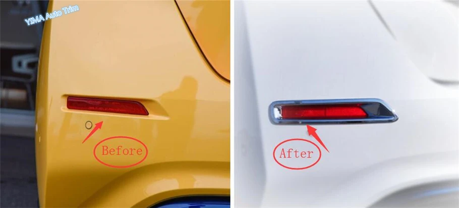 Lapetus для Nissan Leaf 2018 ABS автостайлинг хромированная фоторамка Обложка отделка 2