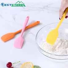 Труба интегрированная пищевого силикона скребок масло крем торт скребок высокая термостойкость выпечки перемешивания инструмент