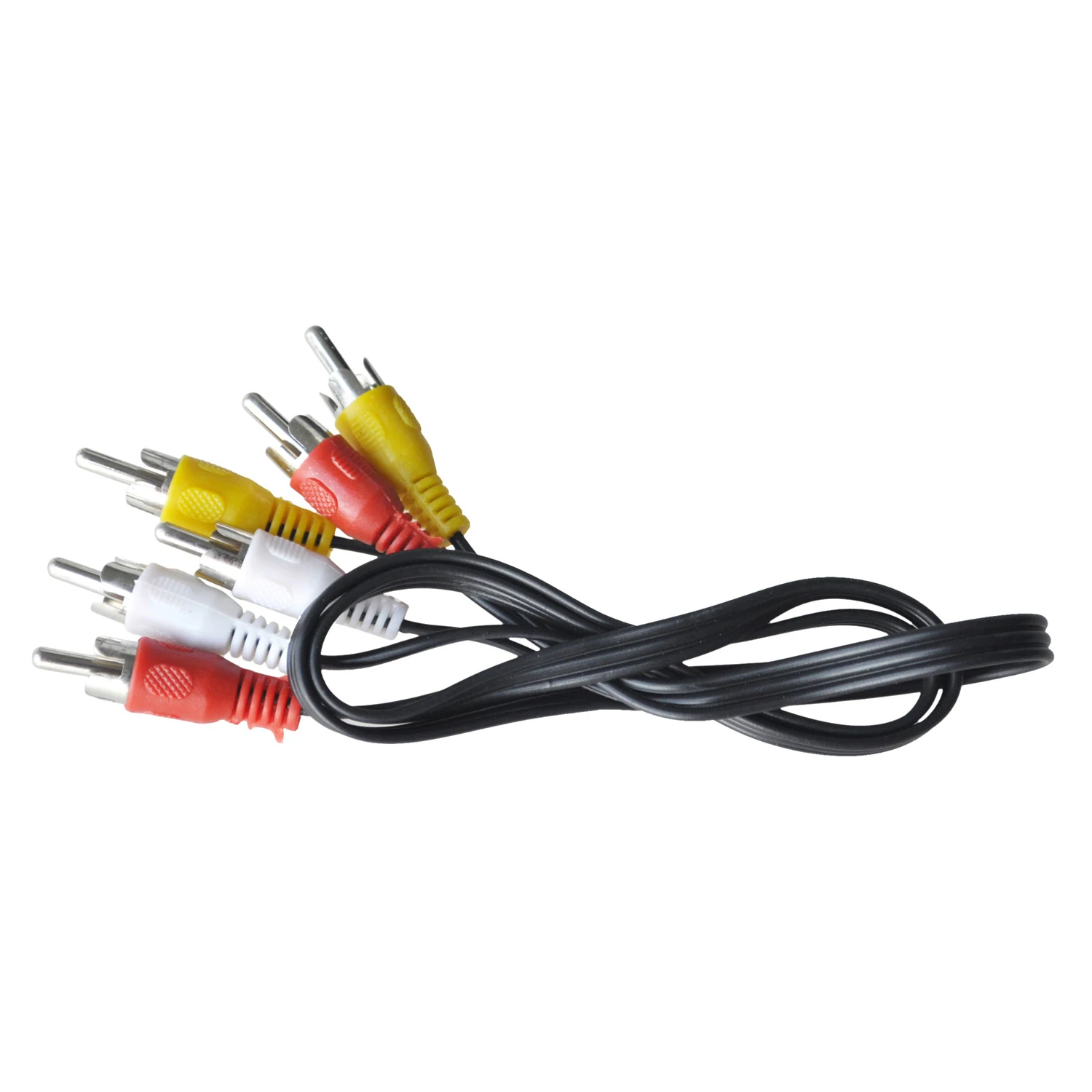 Новые черные 3 Порты и разъёмы AV аудио RCA Phono переключатель