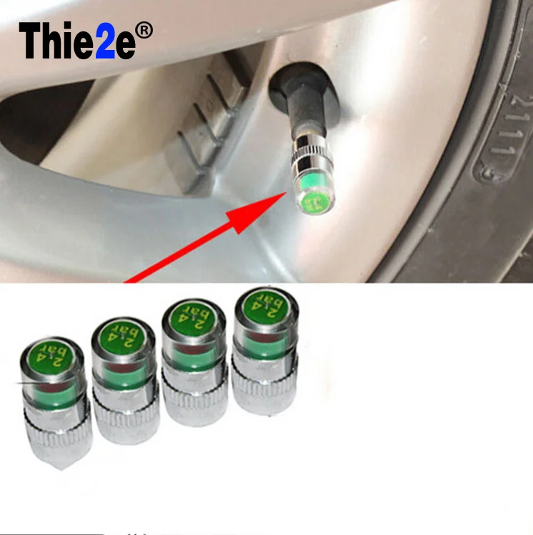 

Car Tire Air Valve Cap Air Alert Sensor for Jeep Grand Cherokee Patriot Renegade Compass Commander Wrangler Rubicon SAHALA