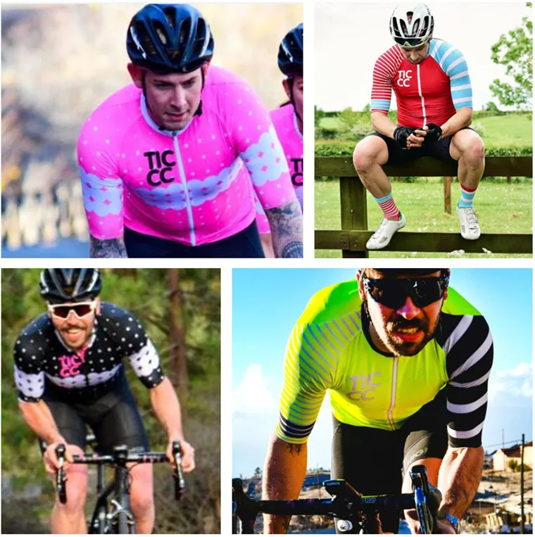 

Pro Team Men Summer Wear Cycling Jersey Clothes MTB Bike Mountain Road Bicycle Triathlon Short Sleeve Uniform Clothing 9D
