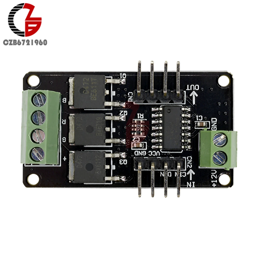Полноцветная RGB Светодиодная лента модуль драйвера светильник щит для Arduino STM32 AVR