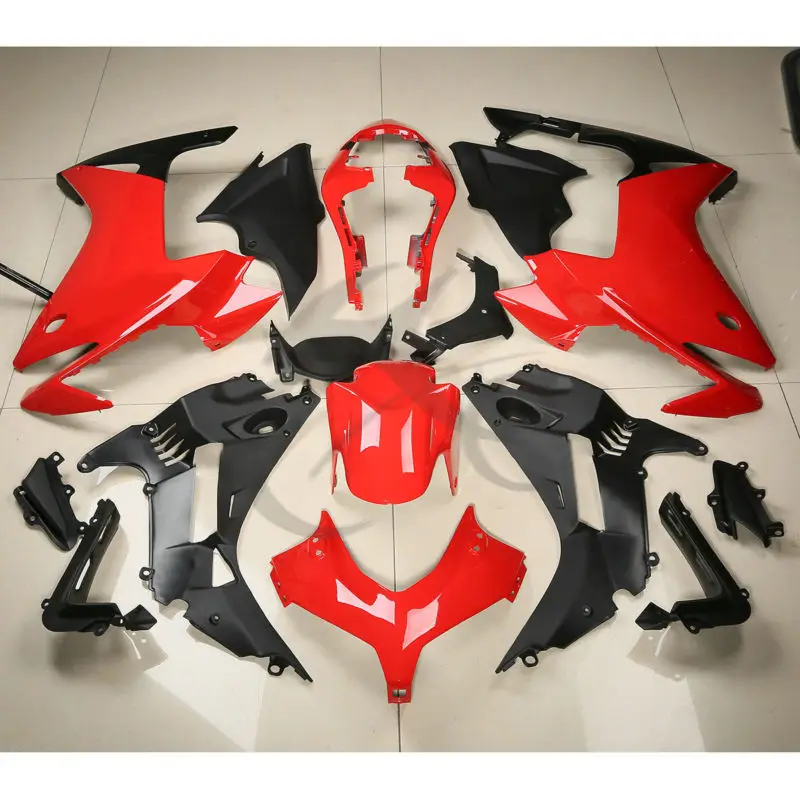 Комплект обтекателя капота из АБС пластика для Honda CBR500R CBR 500 R 2013 2014 Red 3A|plastic playing cards