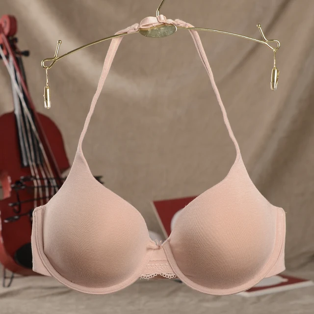 German famous ladies and women, pure cotton bra, multi shoulder strap, steel ring, underwear