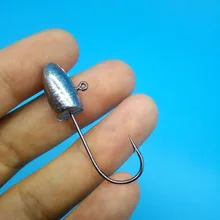 HOOFISH 20 шт./лот привести джиг-головки рыболовный крючок для мягкий прикорм рыболовства 10 г/7 г/5 г /3 г Мягкая приманка Крючки приманки Крючки Крючок одинарный